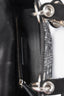 Christian Dior 2019 Black Satin Crystal Embellished Mini Lady Dior with Strap