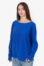 Vince Blue Cashmere Boat Neck Sweater Size L
