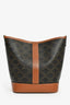 Celine Triomphe Canvas Small Crossbody Bucket Bag