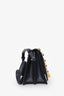 Jimmy Choo Navy Leather 'Madeline' Crossbody Bag