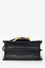 Jimmy Choo Navy Leather 'Madeline' Crossbody Bag