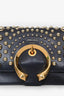 Jimmy Choo Navy Leather 'Madeline' Crossbody Bag