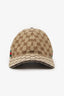 Gucci Beige 'GG' Canvas Cap Size L