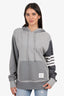 Thom Browne Grey Hoodie Size 4