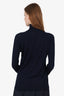 Gucci Navy Cashmere Turtleneck Sweater Size M