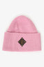 Louis Vuitton Pink Wool LV Initials Monogram Beanie