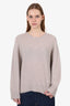 Avanti Toi Grey Cashmere Sweater Size S