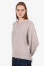 Avanti Toi Grey Cashmere Sweater Size S