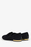 Louis Vuitton Black Velvet Bow Loafer Size 39