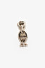 Hermès Sterling Silver Chaine D'ancre Enchainee Small Model Ring Size 49