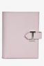 Hermes 2023 Pale Pink Epsom Leather 'H' Bearn Compact Wallet