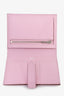 Hermès 2022 Mauve Sylvestre Epsom Leather 'H' Bearn Compact Wallet