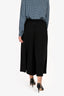 MM6 Black Pleated Wide Leg Trousers Size 40