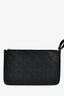 Louis Vuitton Black Empreinte CarryAll MM Hobo Bag