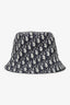 Christian Dior Navy Blue Oblique Reversible Bucket Hat