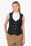 Smythe Navy Stripe Vest Size 8