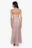 BCBG Max Azria Champagne Long Dress Size 4