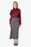 Vivienne Westwood Grey Long Skirt Size 44