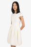 Erdem Cream Knit Short Dress Size 4