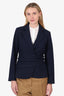 The Fold Navy Cross Over Blazer Size 10