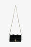 Christian Dior 2023 Black Bead Embellished My Dior Mini Bag with Chain