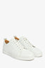 Christian Louboutin White Leather Louis Junior Sneakers Size 42 Mens