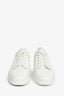 Christian Louboutin White Leather Louis Junior Sneakers Size 42 Mens