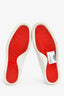 Christian Louboutin White Leather Louis Junior Sneakers Size 42 Mens