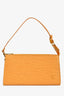 Louis Vuitton 2000 Yellow Epi Leather Pochette Accessoires
