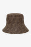 Fendi Brown Monogram Tech Fabric Hat