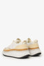 Chloe Cream/Brown 'Nama' Sneakers Size 38