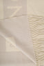 Louis Vuitton Cream/Grey Cashmere Scarf