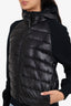 Canada Goose Black Puffy Hooded Jacket Size S