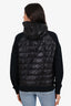 Canada Goose Black Puffy Hooded Jacket Size S