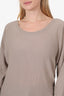 Vince Taupe V-Back Sweater Size XS