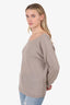 Vince Taupe V-Back Sweater Size XS