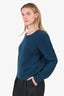 Naadam Blue Cashmere Sweater Size 1