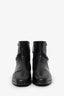 Gucci Black Leather Double G Boots Size 37.5