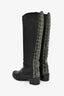 Stuart Weitzman Black Leather High Boots Size 9