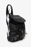 Balenciaga Black Leather Motocross Backpack