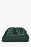 Bottega Veneta Forest Green Intrecciato Leather Mini Pouch Bag
