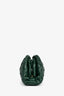 Bottega Veneta Forest Green Intrecciato Leather Mini Pouch Bag