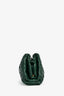 Bottega Veneta Forest Green Intrecciato Leather Mini Pouch Bag