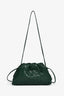 Bottega Veneta Forest Green Intrecciato Leather Mini Pouch Bag