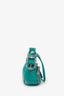 Balenciaga Green Leather Croc Embossed/Crystal 'Le Cagole' Handbag