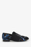 Pre-Loved Chanel™ Patent Leather/Sequin Cap Toe Brogues Size 37.5