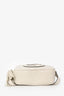 Gucci White Leather Small Logo 'Blondie' Crossbody Camera Bag