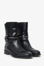 Balenciaga Black Leather SHW Boots Size 37.5