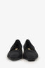 Prada Black Satin Square Toe Kitten Heels Size 37