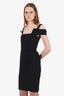 Fendi Black Knee Length Dress Size 40